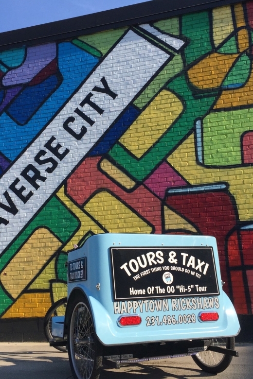 Traverse City: Hi-5 Rickshaw Tour - Inclusions