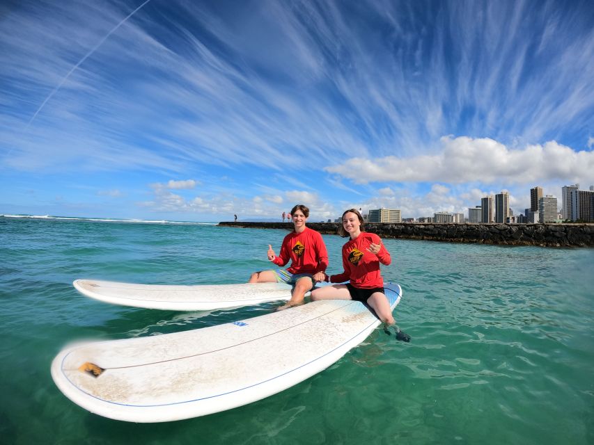 Two Students to One Instructor Surfing Lesson in Waikiki - Experience Highlights