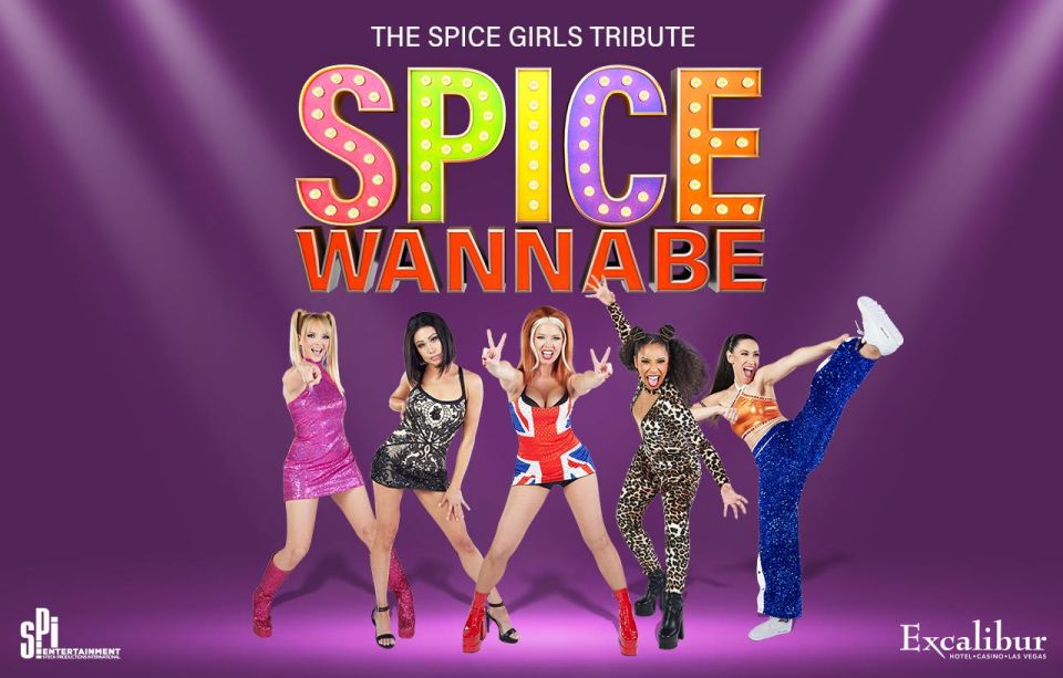 Vegas: Spice Wannabe: The Spice Girls Tribute at Excalibur - Event Description