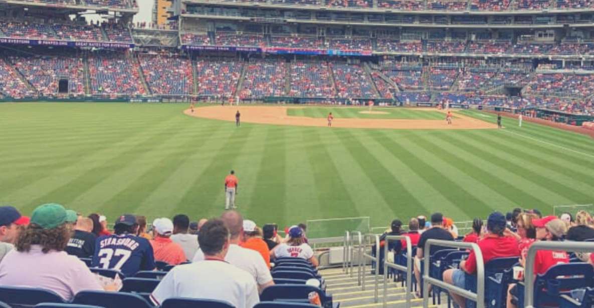 Washington D.C.: Washington Nationals Baseball Game Ticket - Experience Highlights