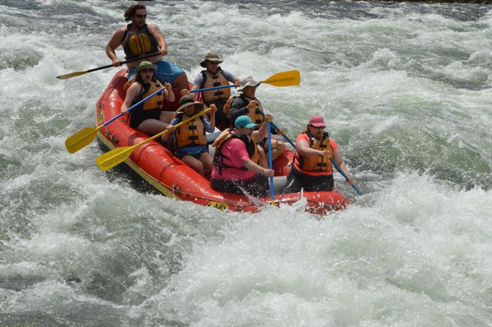 Whitewater Rafting Trip on the Spokane River - Booking Information