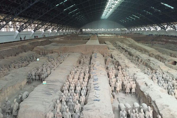 Xian in One Day: Day Trip From Shanghai by Air - Terra-Cotta Warriorrs & Horses - Visit to Terracotta Warriors