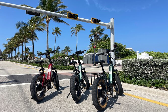 15 Min Guided Electric Bike Tours of Greater Fort Lauderdale - Minimum Traveler Requirement
