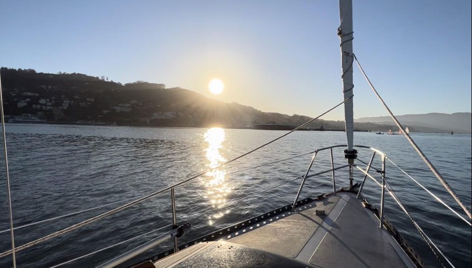 2hr - SUNSET Sailing Experience on San Francisco Bay - Inclusions
