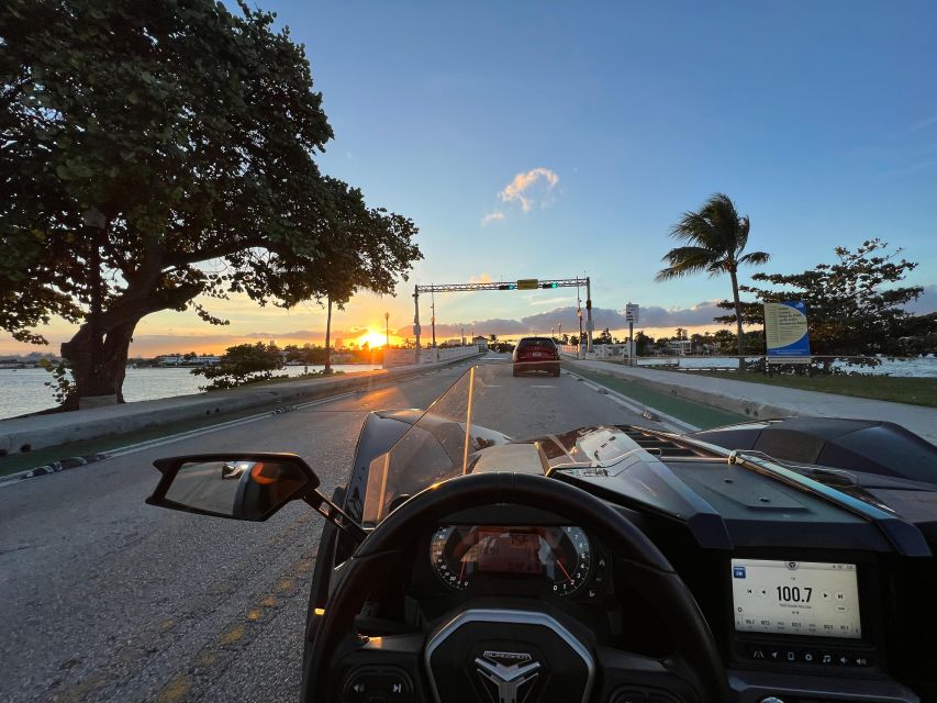 6 Hour Slingshot Rental Miami - Vehicle Features and Description