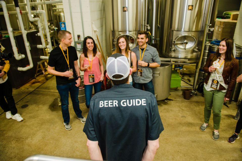 Asheville: Guided Craft Brewery Tour With a Snack - Inclusions