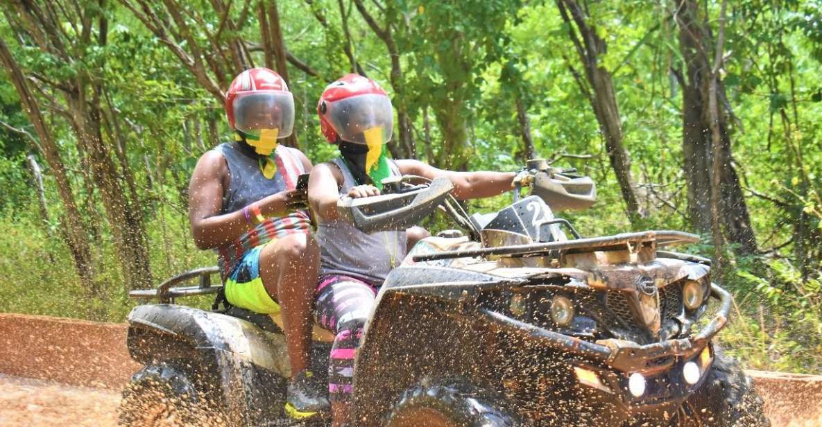 Atv Adventure and Ziplines With Private Transportation - Includes