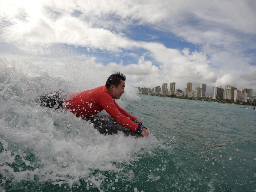 Bodyboard Lesson in Waikiki, 3 or More Students, 13+ - Booking Information