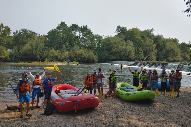 Boise River Rafting, Swimming and Wildlife Small-Group Tour - End Point Details