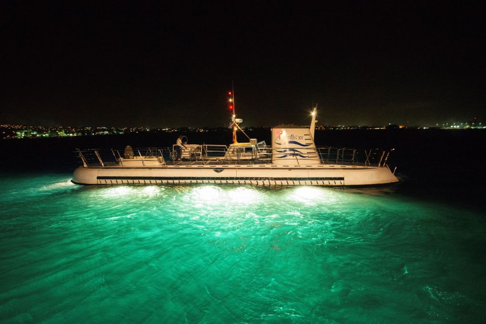 Bridgetown: Submarine Guided Night Tour - Description