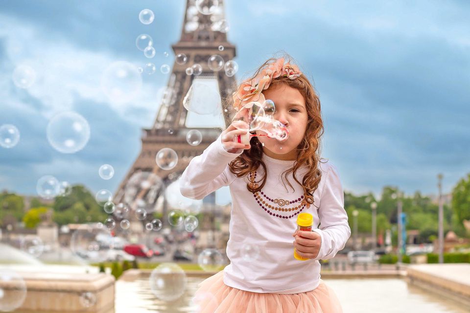 Bubble Photo Tour at the Eiffel Tower - Cancellation Policy and Booking