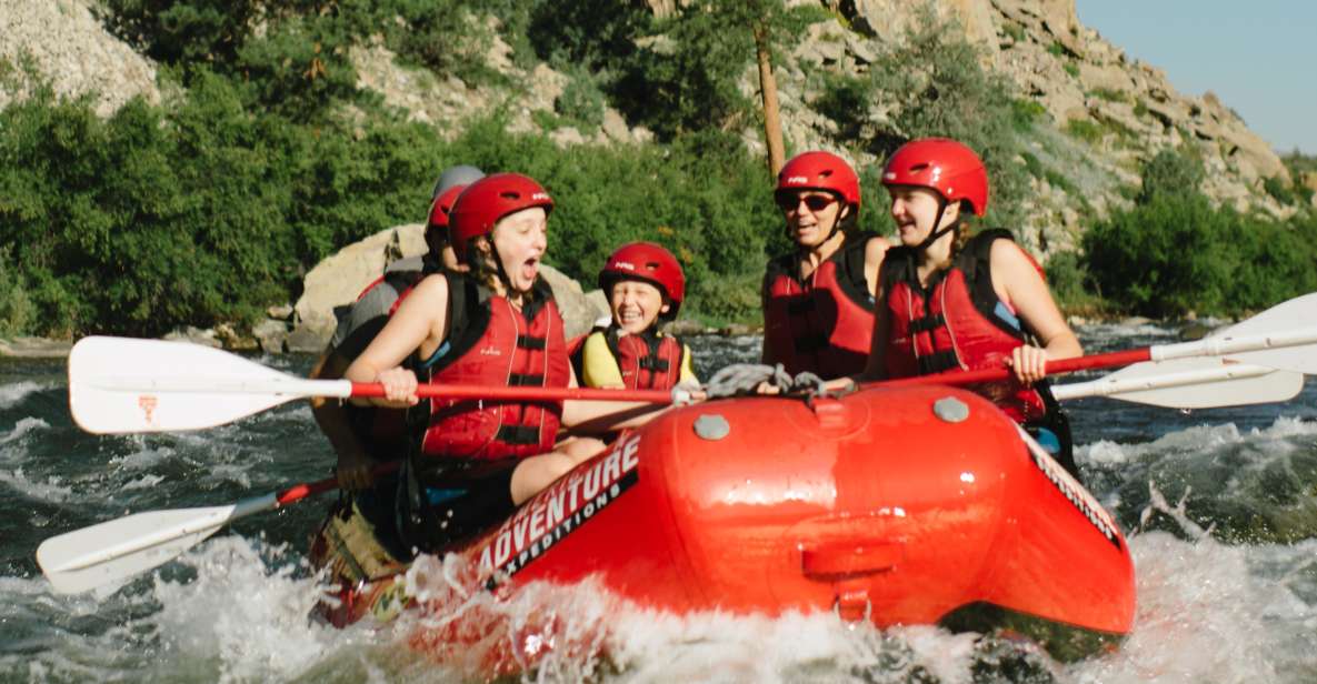 Buena Vista: Half-Day Browns Canyon Rafting Adventure - Inclusions