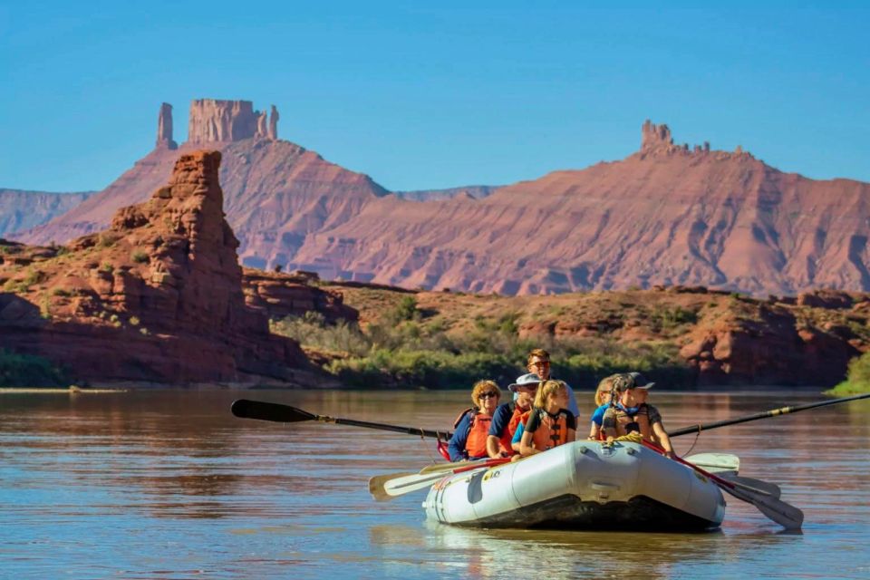 Castle Valley Rafting in Moab — Half Day Trip - Booking Details