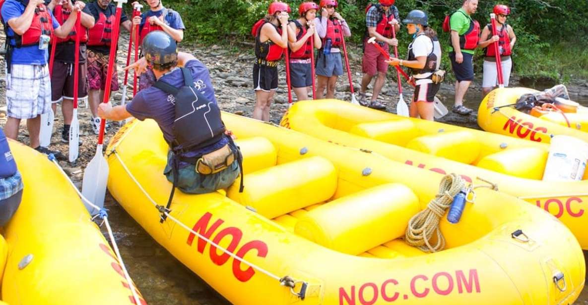 Clayton: Chattooga River Rafting on Class III Rapids - Description and Inclusions