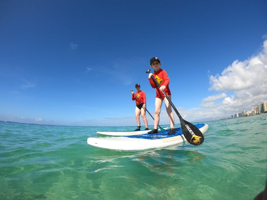 Family SUP: 1 Parent, 1 Child Under 13, and Others - Accessibility and Highlights