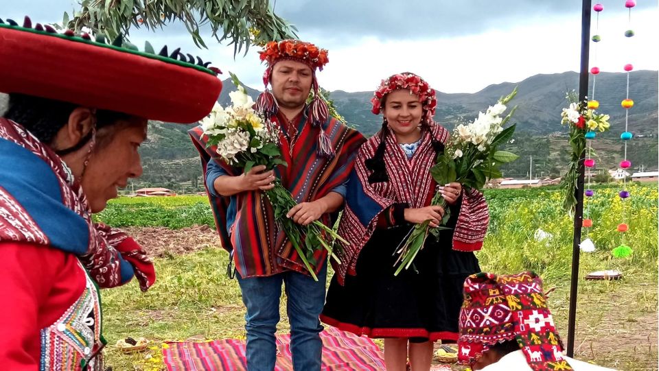 From Cusco|Andean Marriage in the Sacred Valley + Pachamanca - Language Options