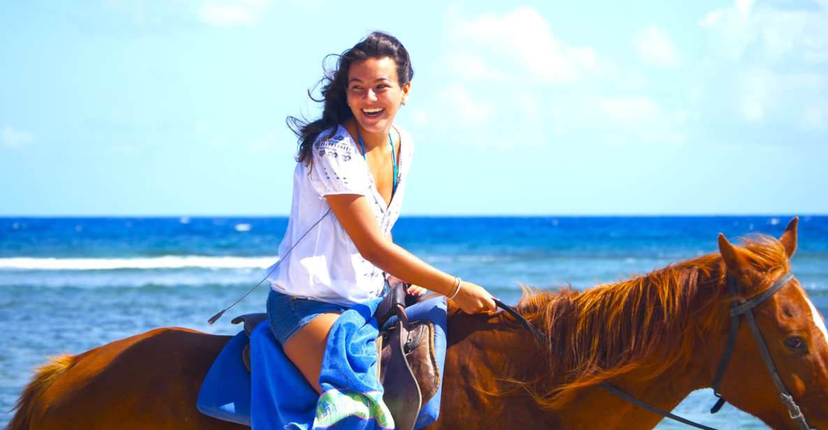 From Falmouth: Horseback Ride and Swim Beach Trip - Inclusions