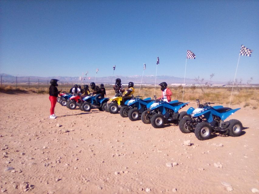 From Las Vegas: Nellis Dunes ATV Tour With Shuttle Transfer - Common questions