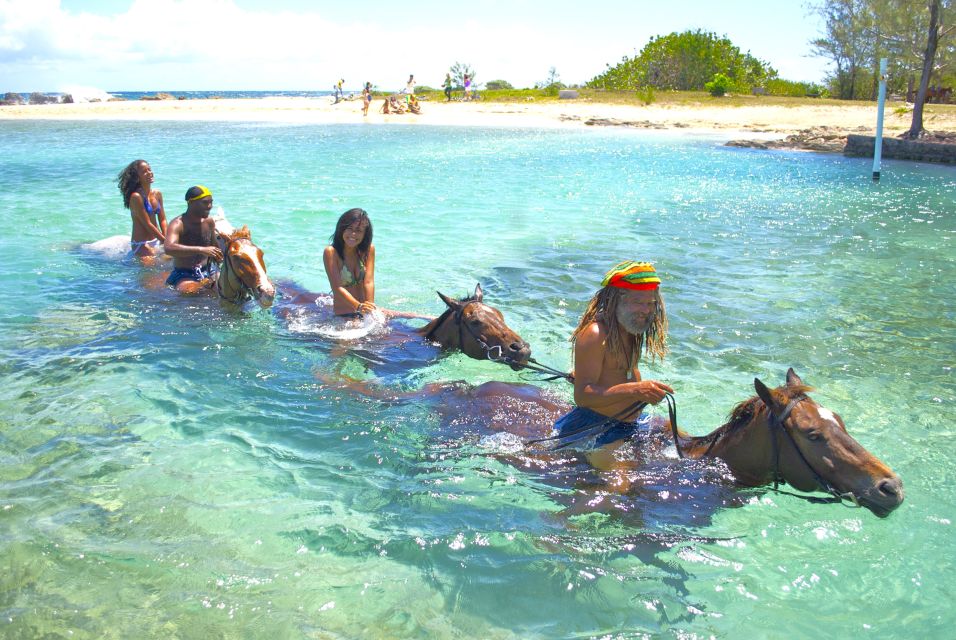 From Montego Bay: Horseback Riding and Swimming Trip - Includes