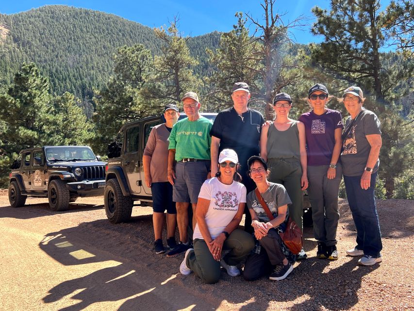 Garden of the Gods,Manitou Springs,Old Stage Road Jeep Tour - Itinerary