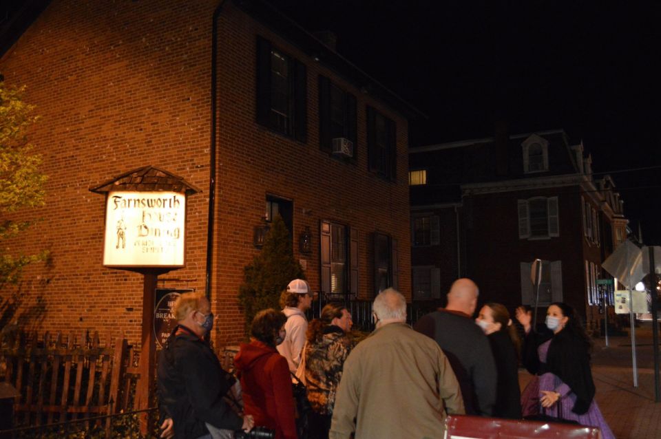 Gettysburg: Paranormal Investigation at the Farnsworth Inn - Language and Cancellation Policy