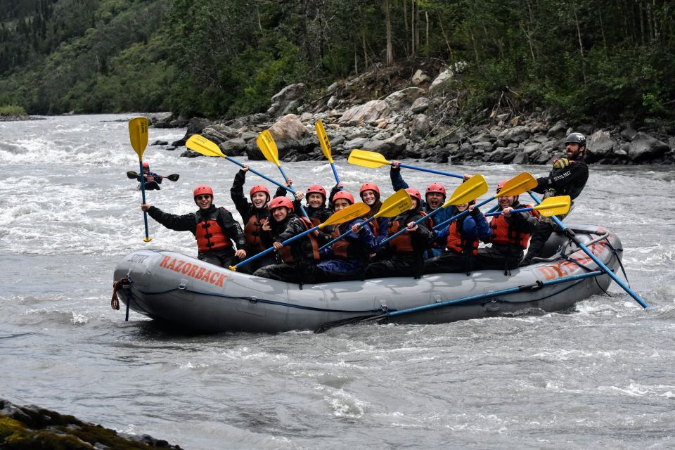 Healy: Denali National Park Class IV Whitewater Rafting Tour - Experience Highlights