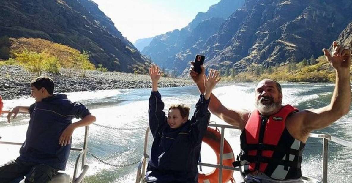 Hells Canyon White Water Jet Boat Tour to Sheep Creek - Inclusions and Amenities