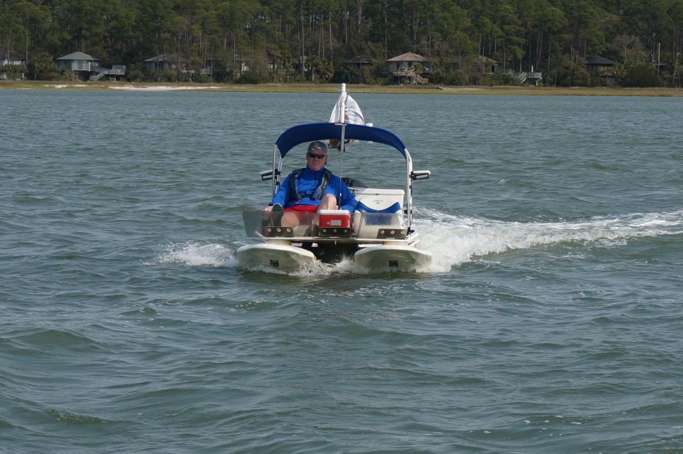 Hilton Head Island: 2-Hour Guided Creek Cat Tour - Meeting Point and Information