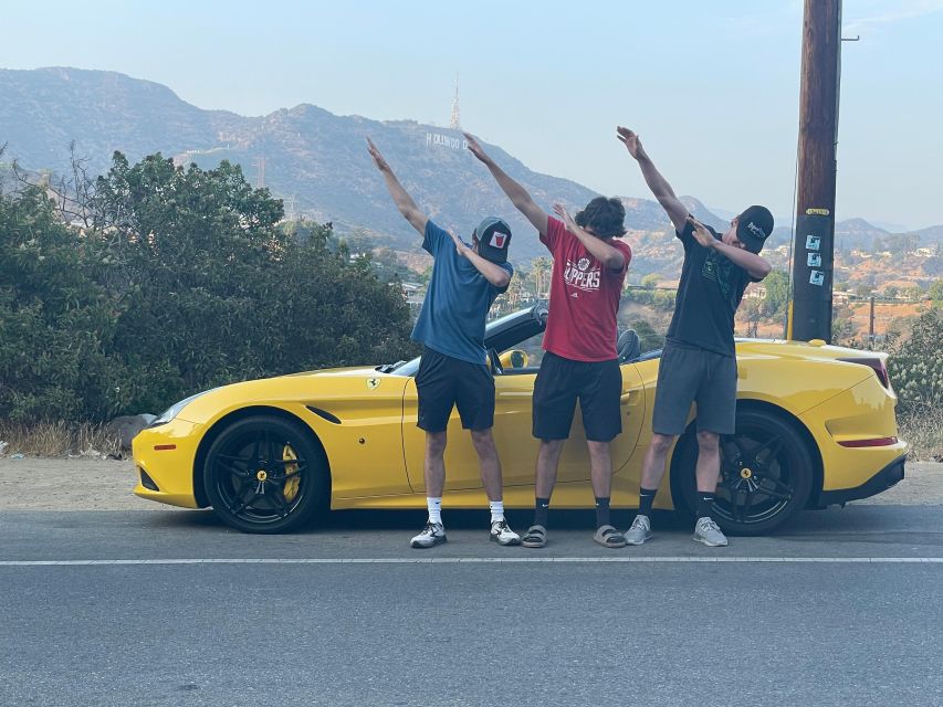 Hollywood Sign 30 Min Ferrari Driving Tour - Tour Details