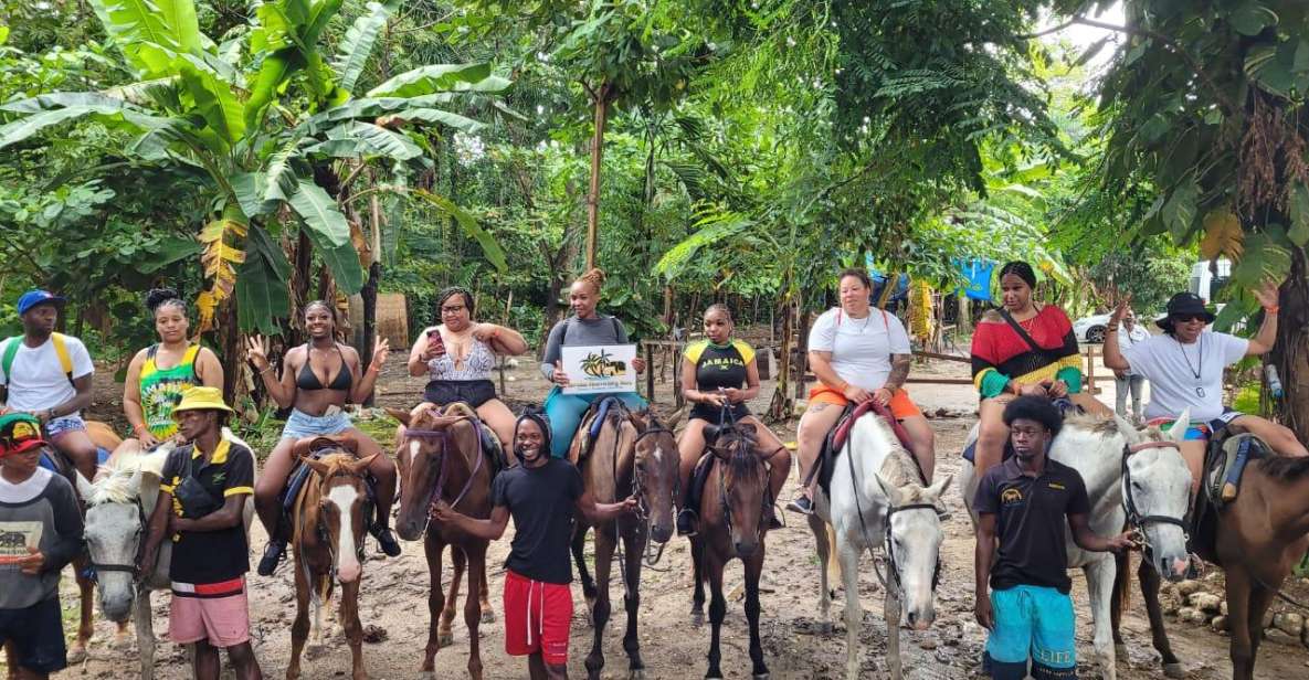 Horseback Ride, Blue Hole, Secret Falls & River Tubing Tour - Inclusions