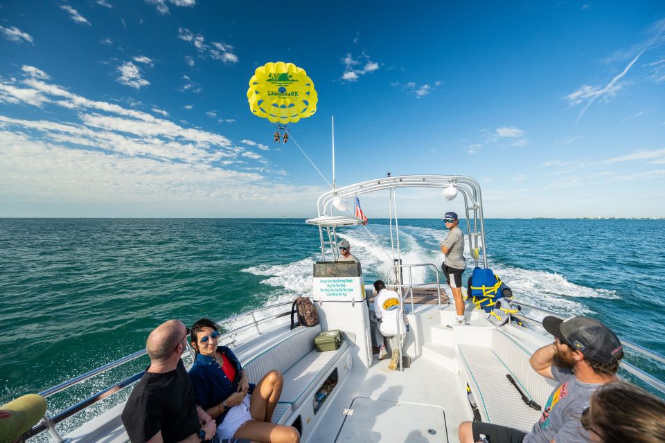 Key West: Private Parasailing Trip by Speedboat - Restrictions