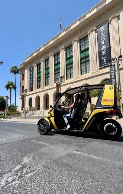 Las Vegas: GoCar Mob History Audio Tour & Mob Museum Ticket - Tour Highlights and Inclusions