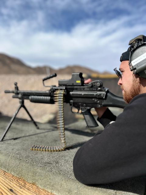 Las Vegas: Mojave Desert Shooting Experience With 3 Guns - Shooting Experience Description