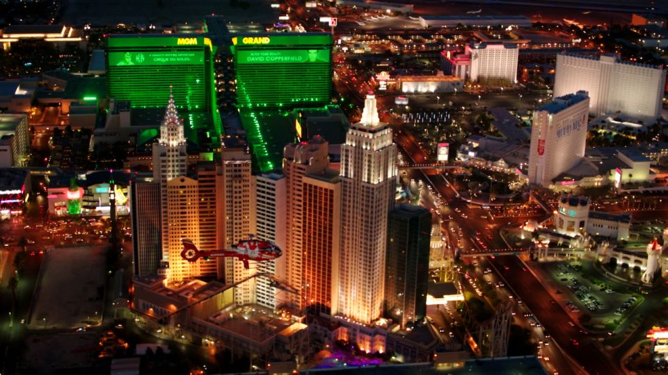 Las Vegas: Night Helicopter Flight Over Las Vegas Strip - Inclusions