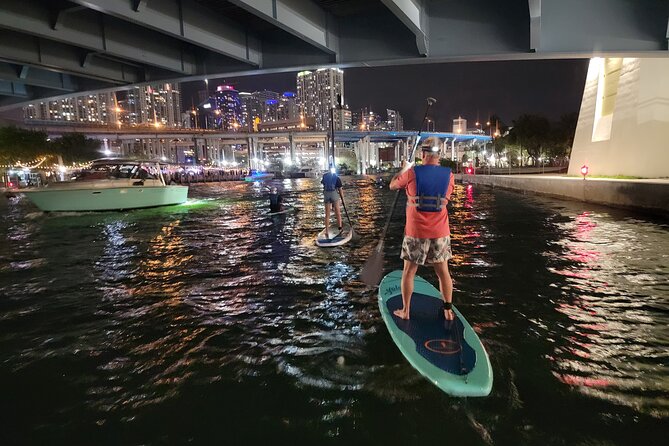 Miami City Lights Night SUP or Kayak - Start Time and End Point