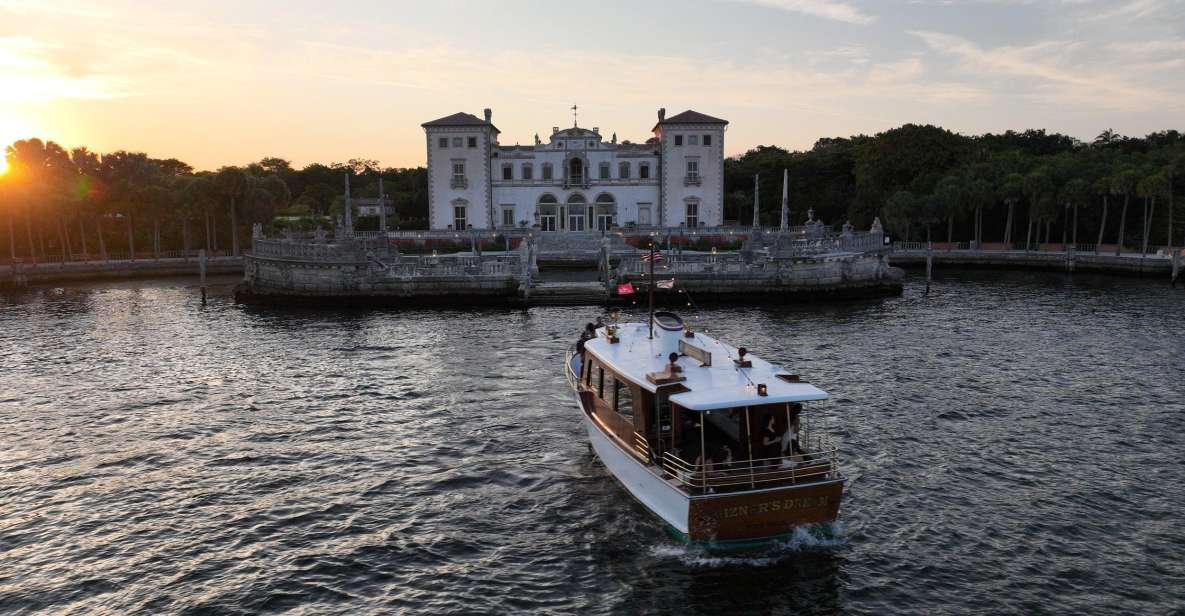 Miami: Vizcaya Sunset Cruise - Cancellation and Reservation