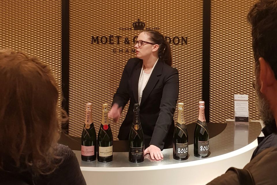Moet Et Chandon Tasting and Fun Private Tour in Champagne - Itinerary