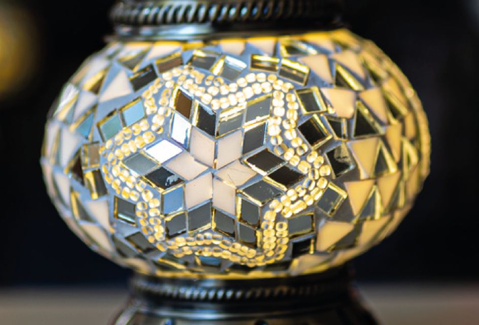 Mosaic Lamp Making Workshop in Tustin - Booking Information