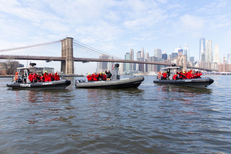 New York City: Harbor Speedboat Tour - Tour Highlights