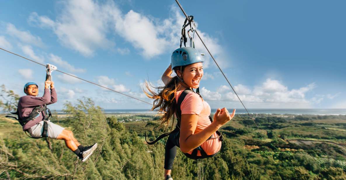 Oahu: North Shore Zip Line Adventure With Farm Tour - Full Experience Description