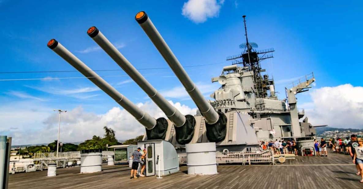 Oahu: Pearl Harbor Battleship Tour - Booking Information