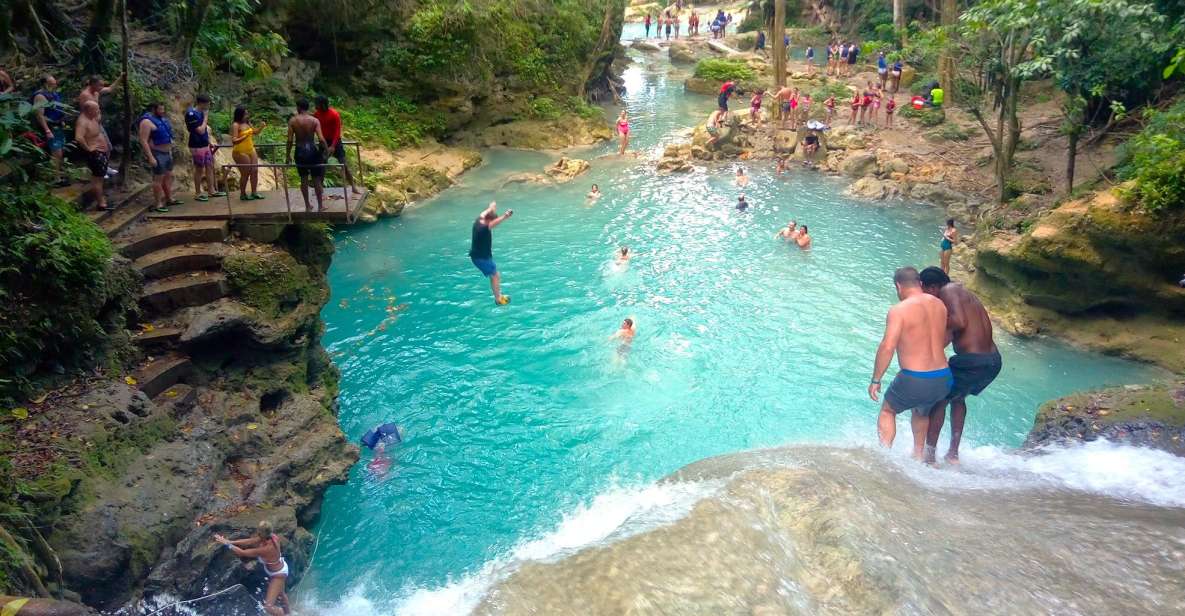 Ocho Rios: Irie Blue Hole and River Tubing Tour - Tour Itinerary