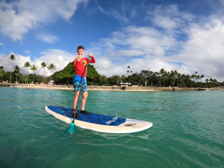 One on One Private SUP Lessons in Waikiki