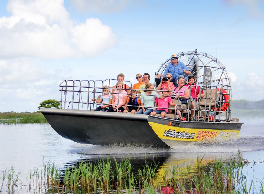 Orlando: Wild Florida Airboat Ride With Transport & Lunch - Inclusions