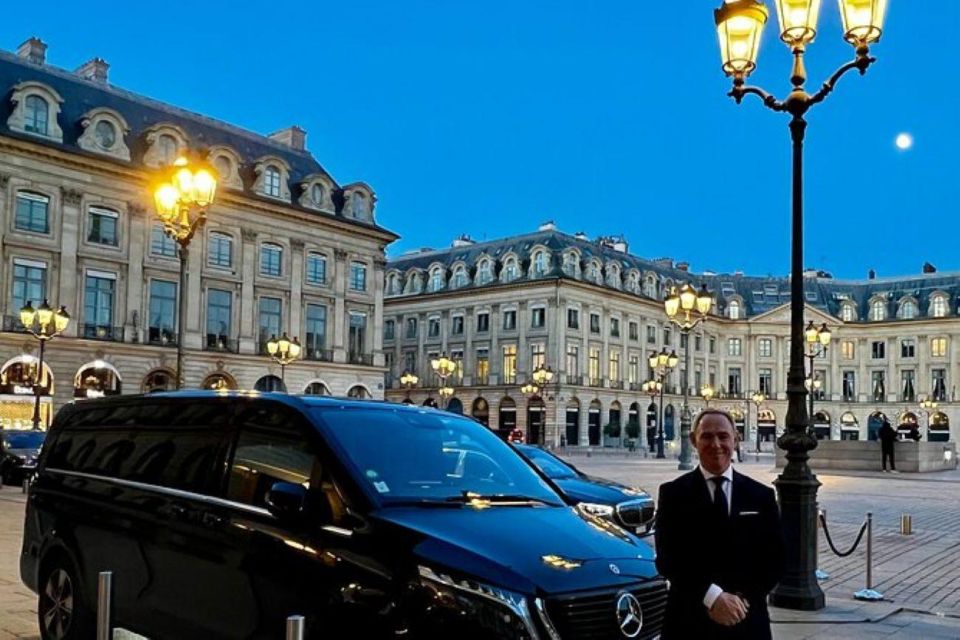 Paris: Luxury Mercedes Transfer to Caen - Professional English-Speaking Drivers