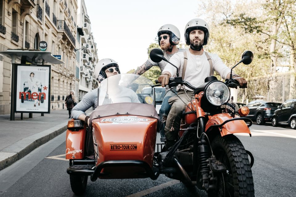 Paris: Private, Tailor Made, Guided Tour on Vintage Sidecar - Tour Itinerary