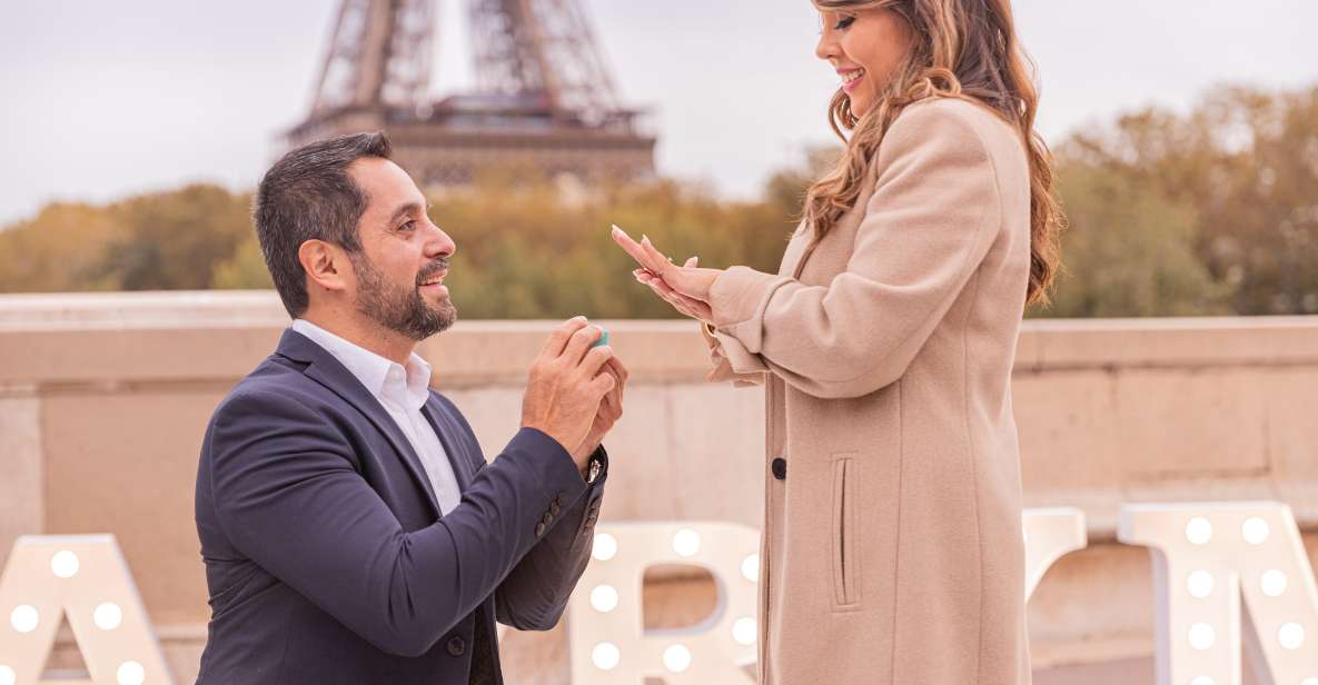 Proposal Marry Me - Big Letters - Paris Proposal Planner - Exclusive Activity Features
