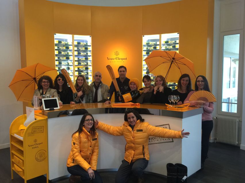 Reims/Epernay: Private Veuve Clicquot Champagne Tasting Tour - Tour Highlights