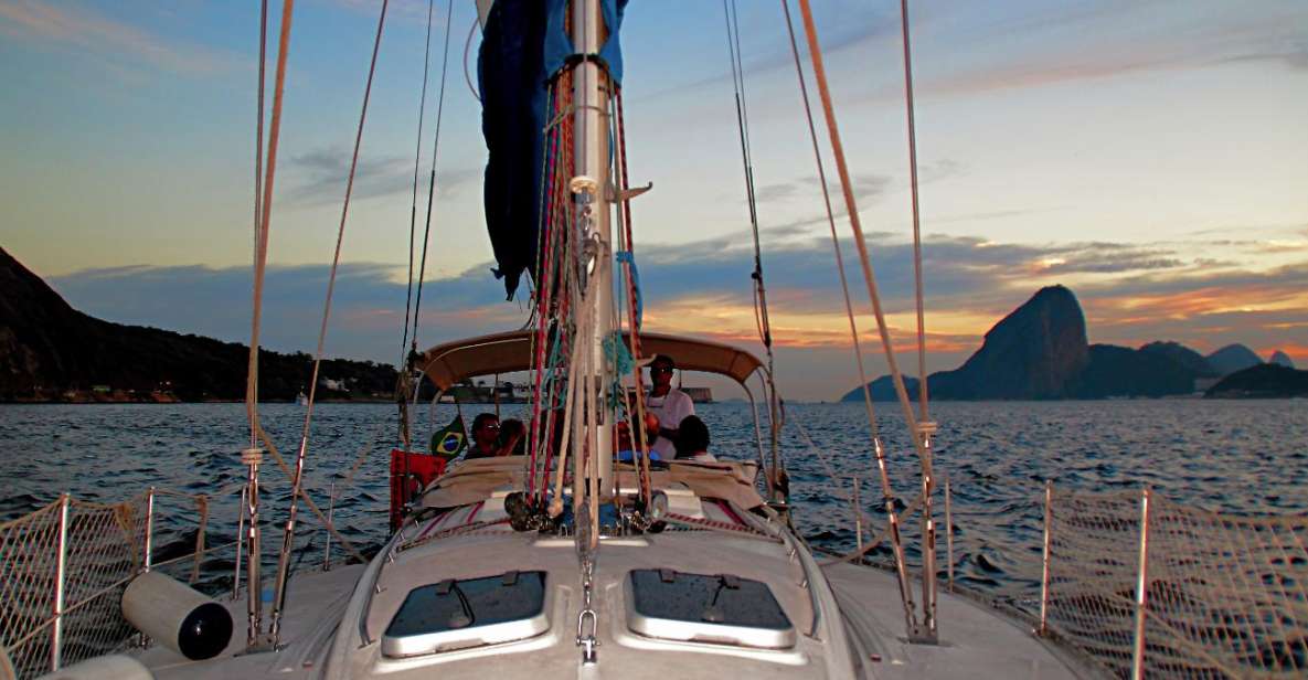 Rio De Janeiro: Guanabara Bay Sunset Sailing Tour & Drinks - Full Activity Description