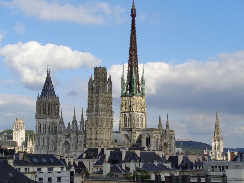 Rouen: Castles and Abbeys Private Full-Day Tour - Itinerary